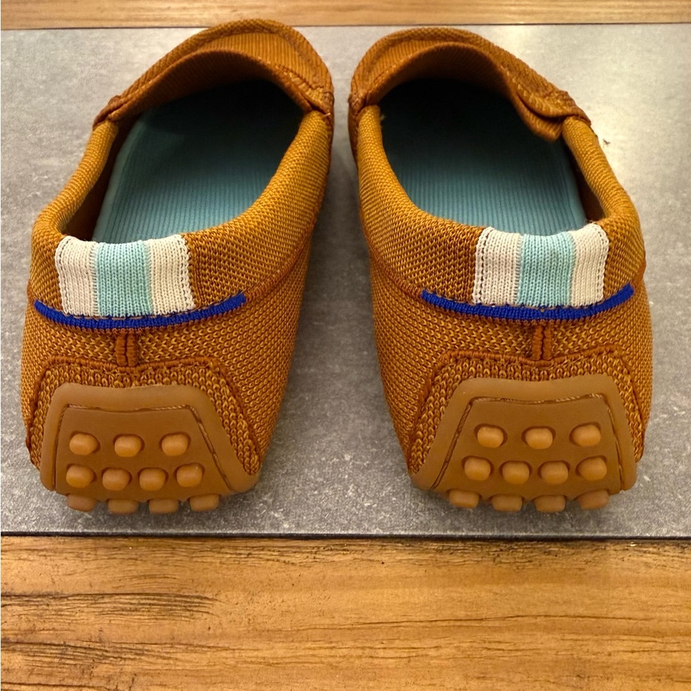 Rothy's The Driver Slip On Loafer Turmeric Mustard Orange Size 7.5 - Picture 6 of 12